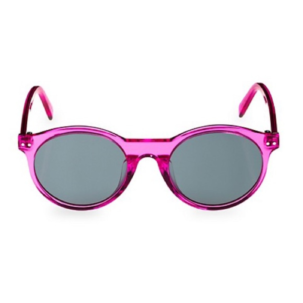 CELINE Round Smoke Sunglasses